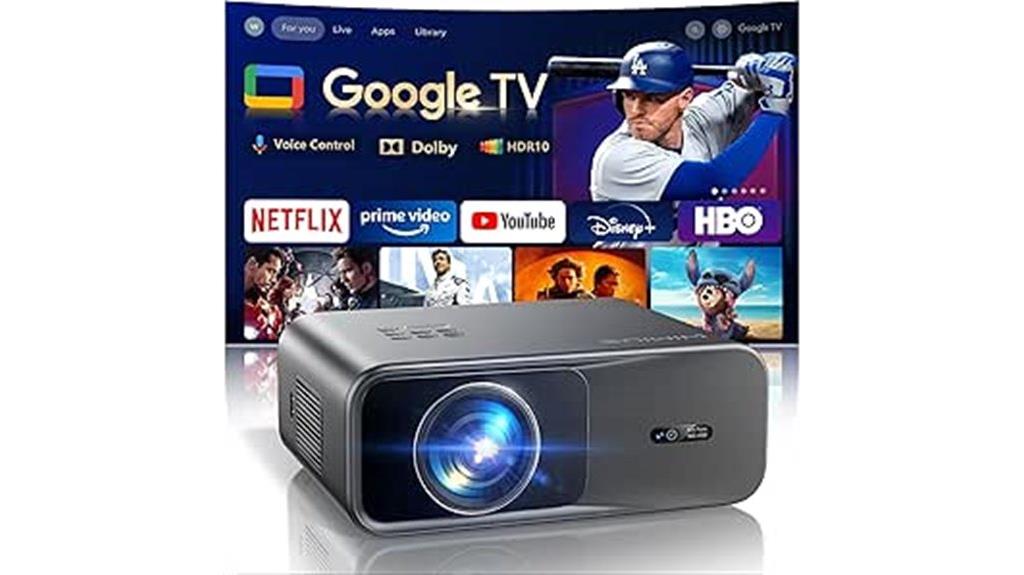 4k outdoor projector with wi fi