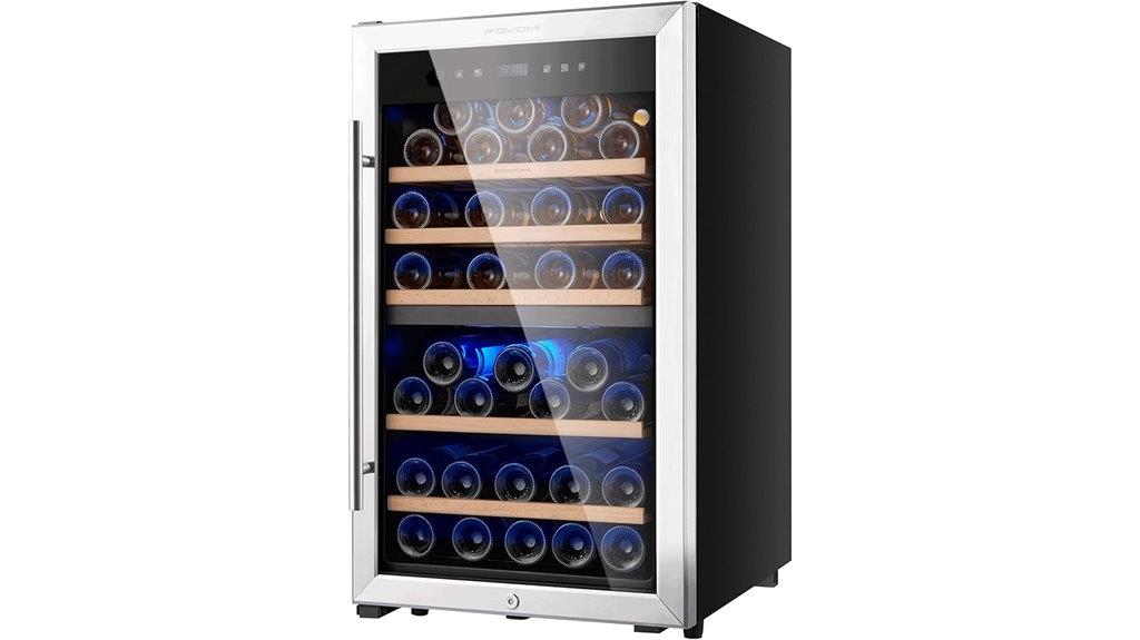 52 bottle wine cooler