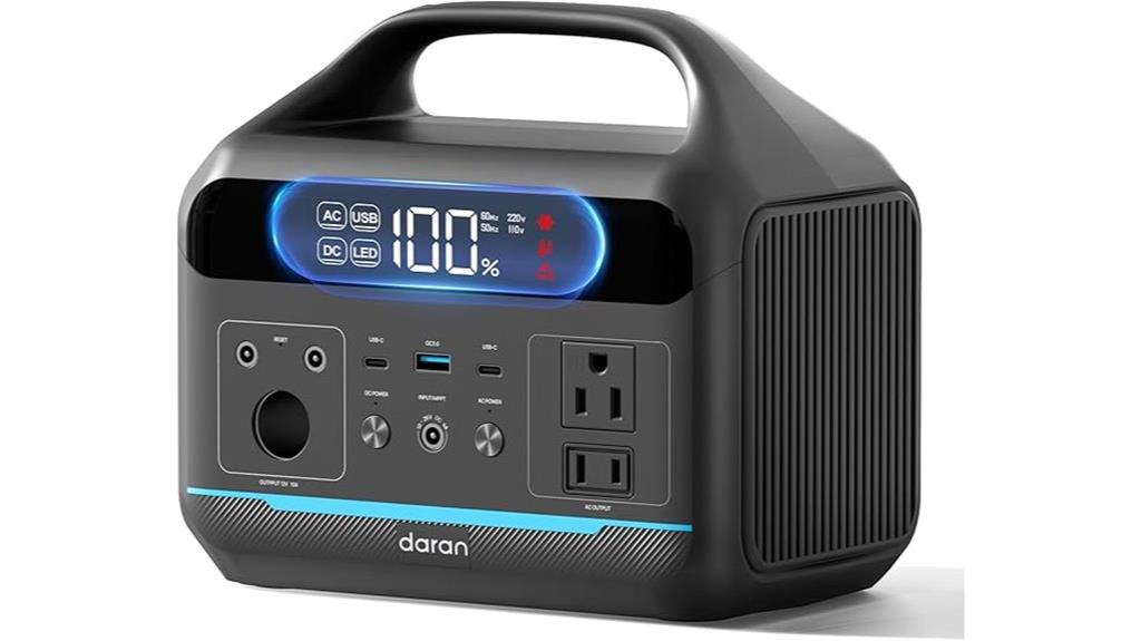 600w portable power station