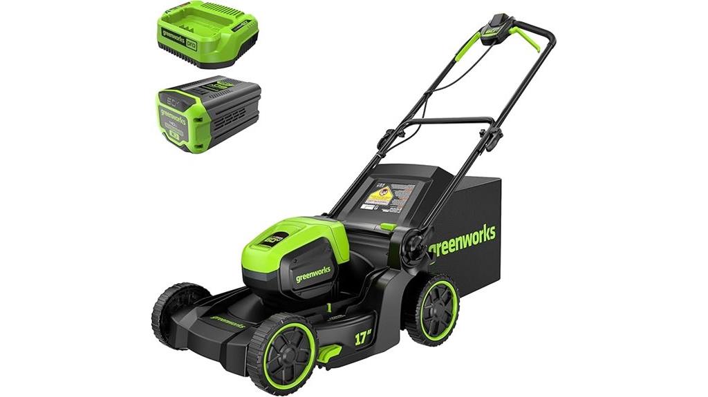 60v 17 cordless mower