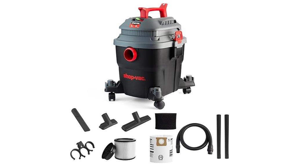 6 gallon shop vac vacuum