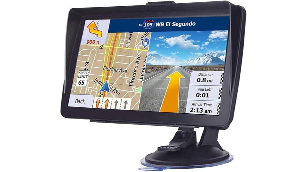 7 inch gps with voice