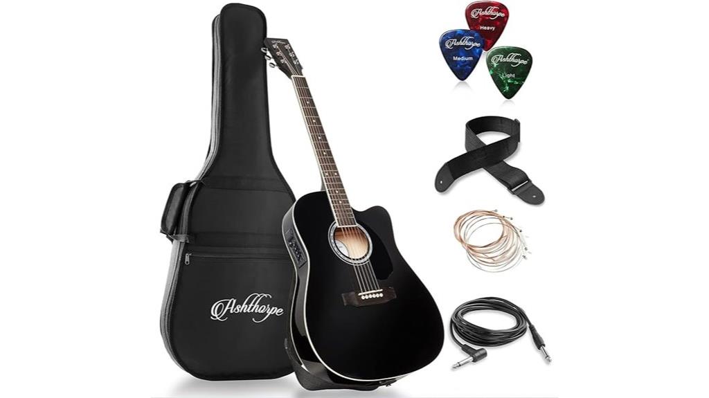 acoustic electric guitar package