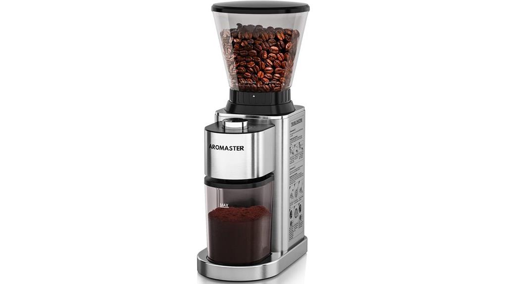 adjustable coffee bean grinder
