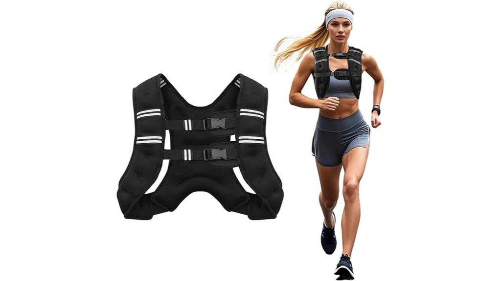 adjustable fitness weight vest