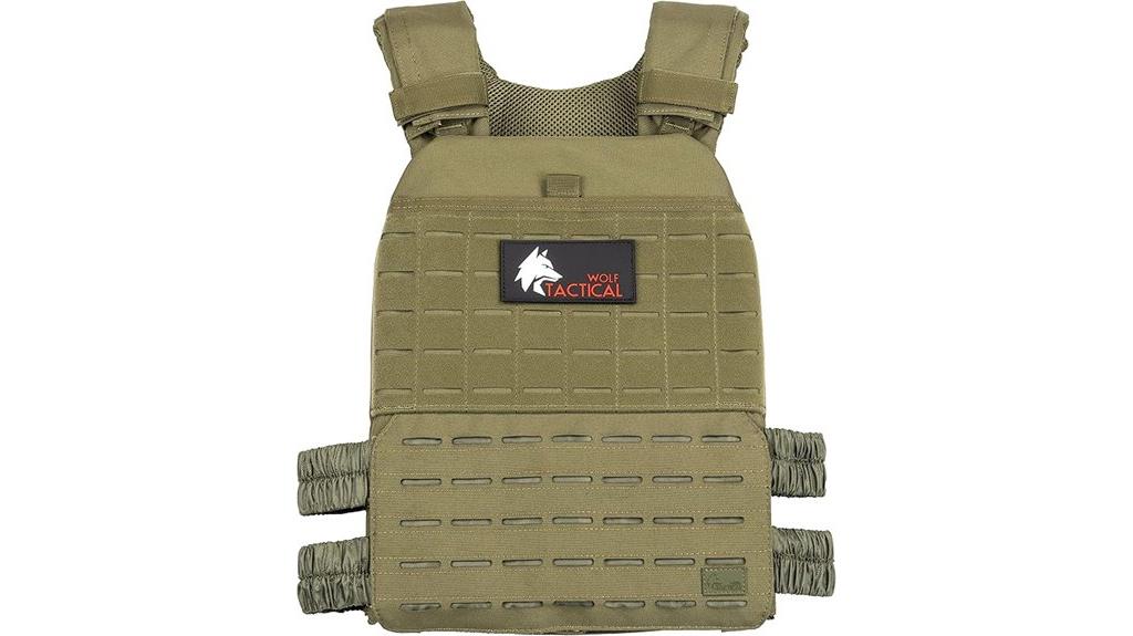 adjustable tactical weighted vest