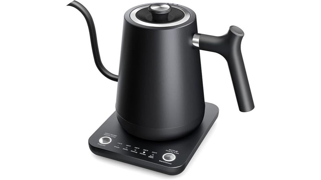 adjustable temperature tea kettle