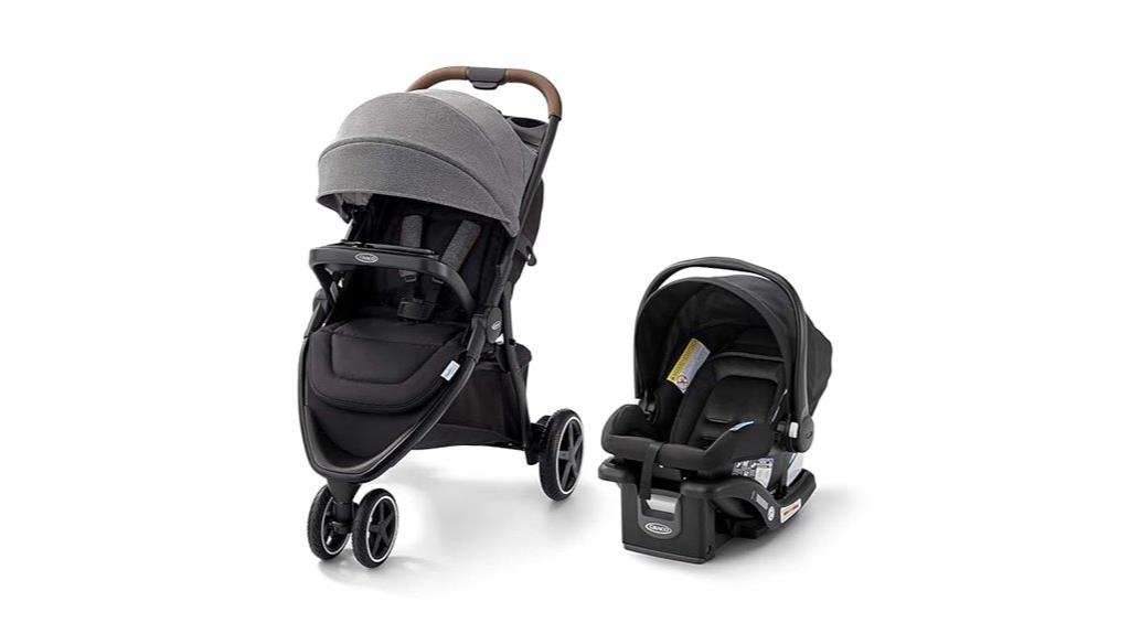 all terrain stroller with infant car seat