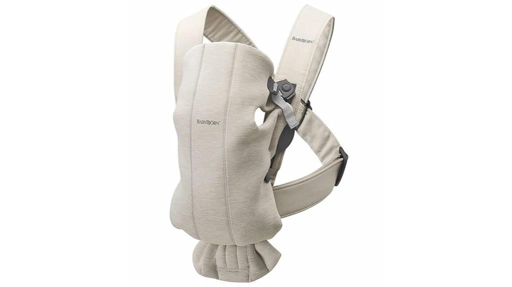 baby carrier mini light beige