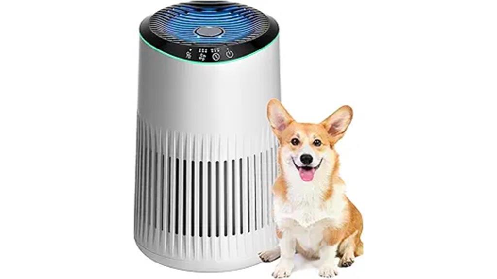 bedroom air purifier with sleep