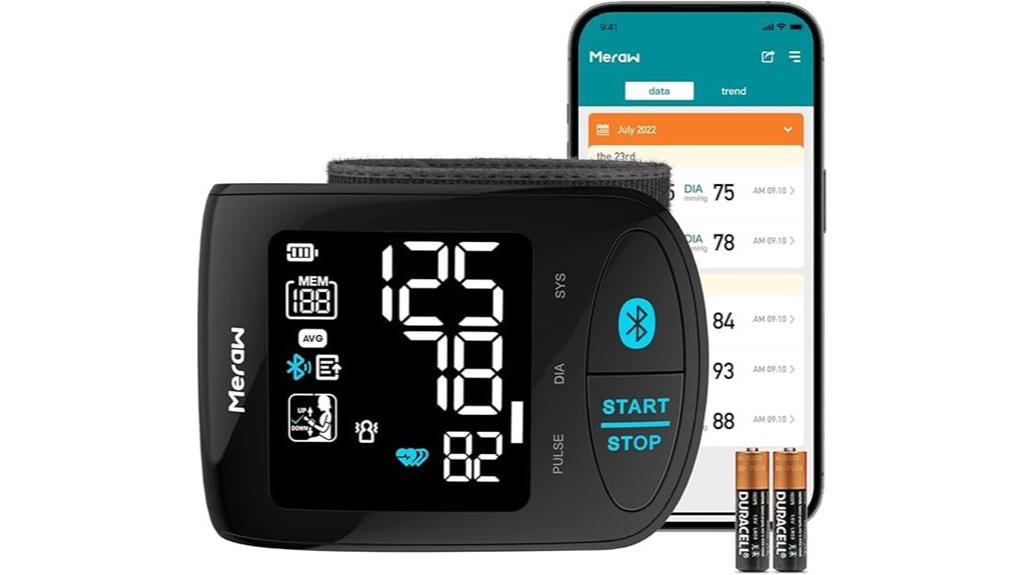 bluetooth blood pressure monitor