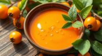 bright tangy sea buckthorn