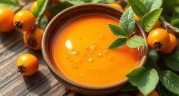 bright tangy sea buckthorn