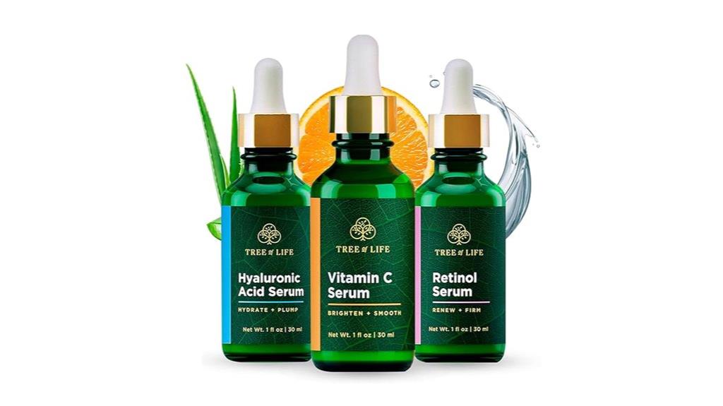 brightening firming hydrating skincare