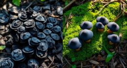 burned vs natural morels