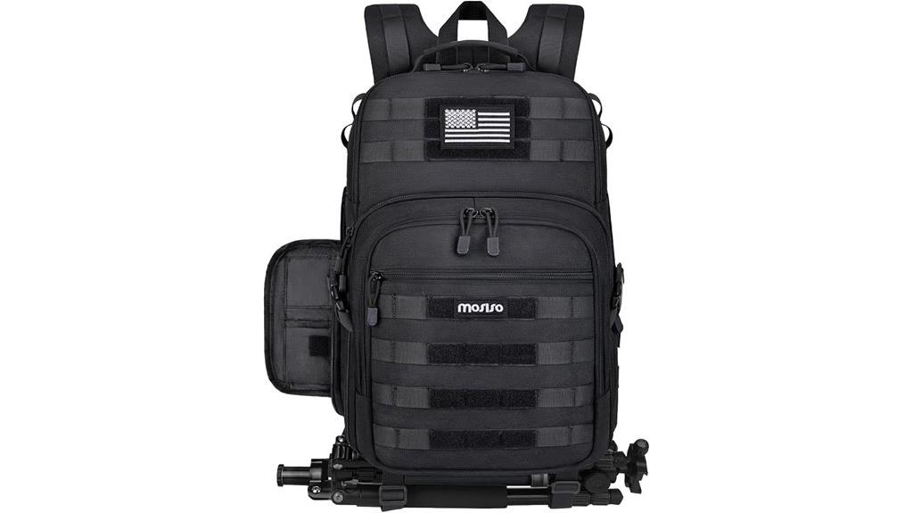 camera backpack with laptop