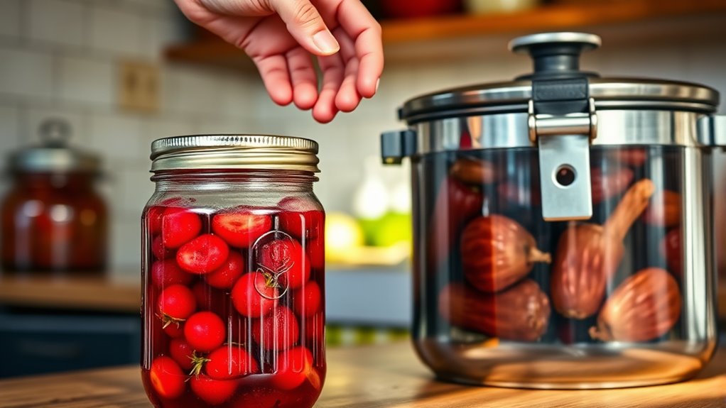 canning methods for foraged foods