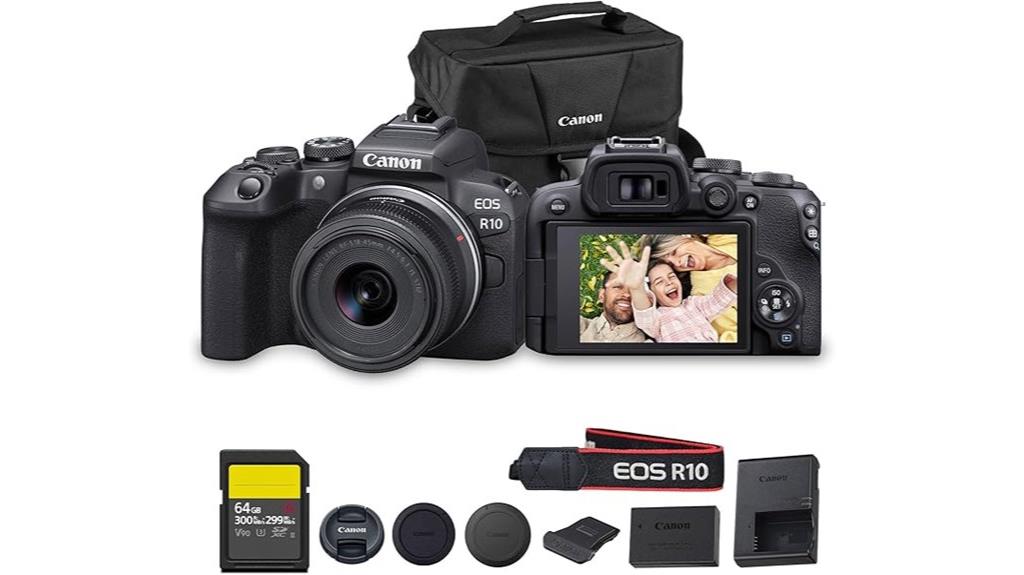 canon r10 mirrorless kit