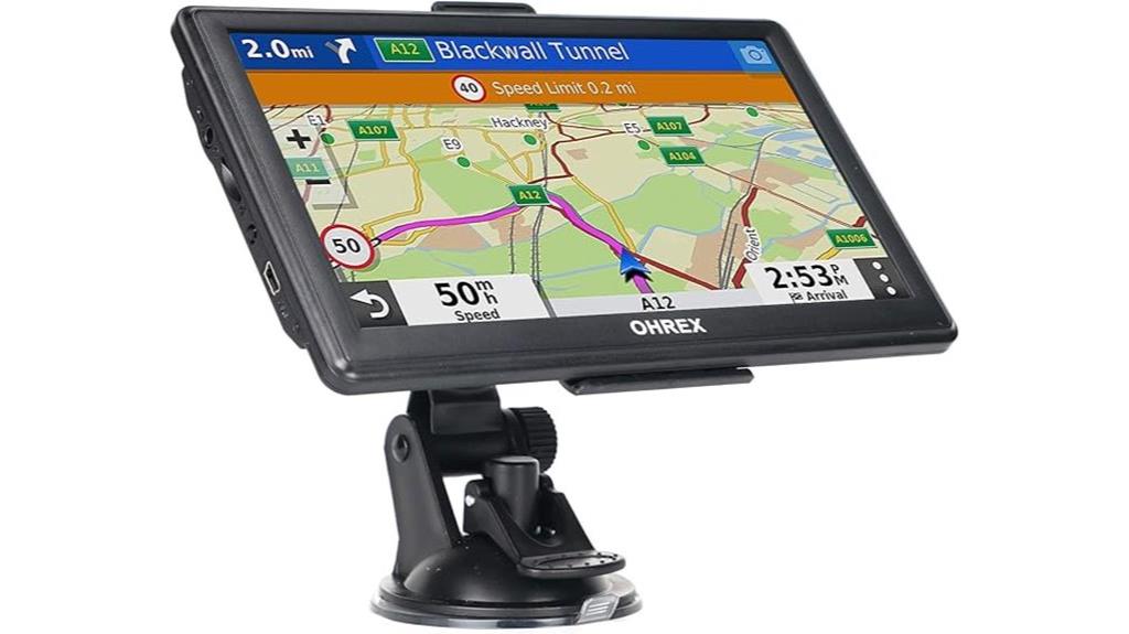 car and truck gps navigator