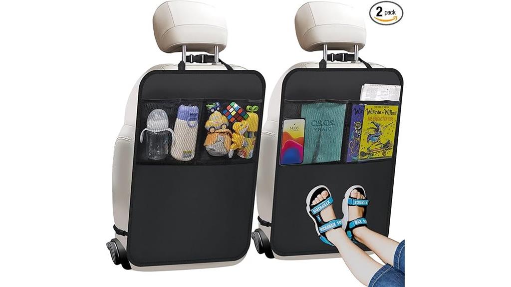 car kick mat organizer