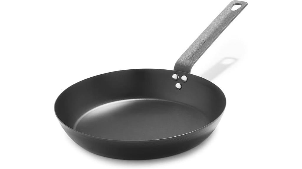 carbon steel 10 inch frying pan