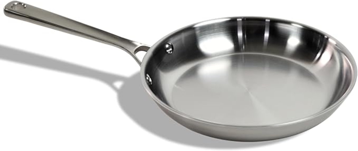 carbon steel clad skillet