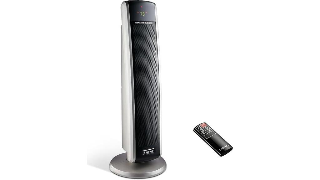 ceramic tower heater oscillates