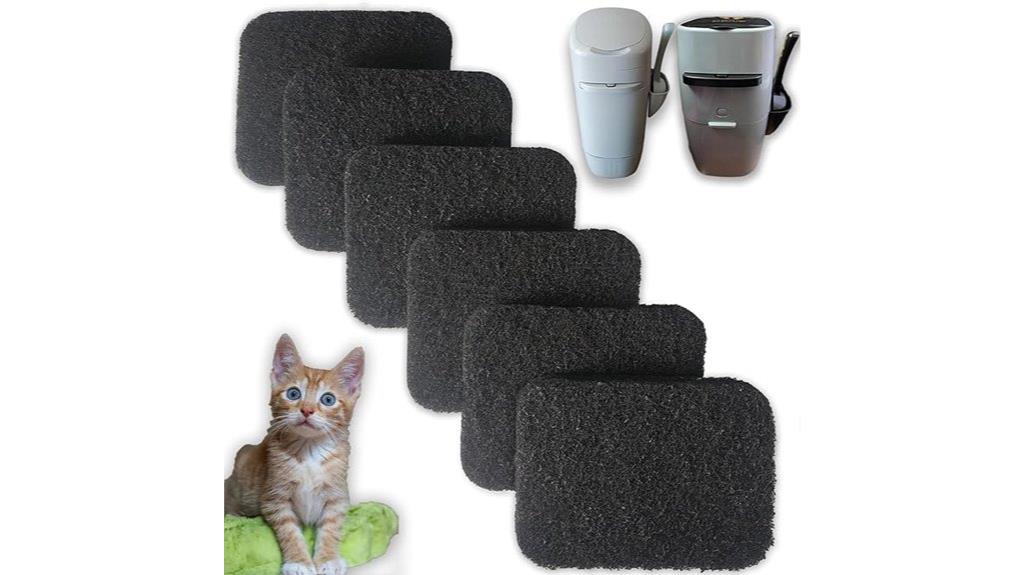 charcoal filters for litter genie