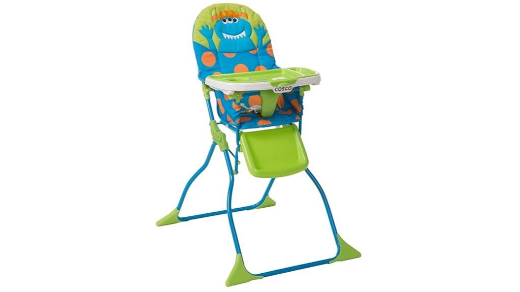 child friendly folding high chair