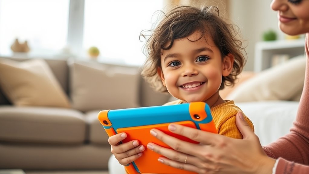 child friendly tablet features