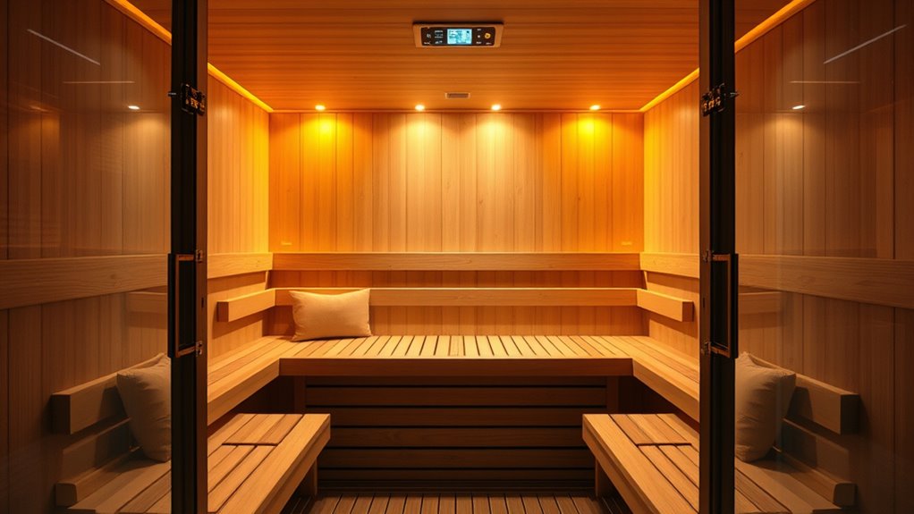 choosing spacious safe saunas