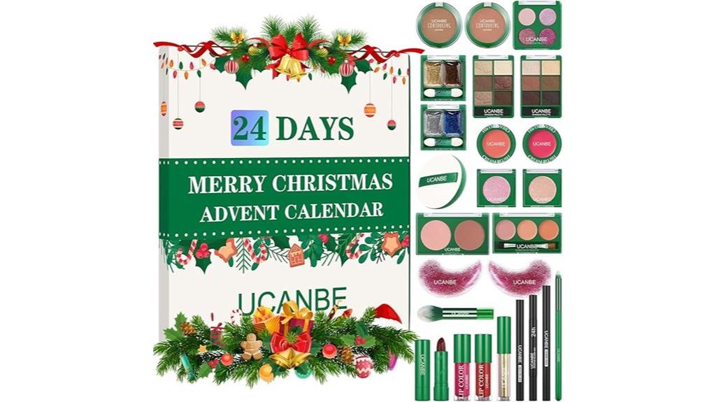 christmas makeup gift set