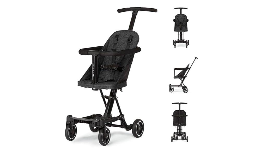 coast rider stroller features