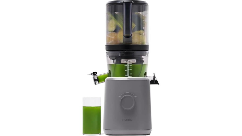 cold press juicer hopper