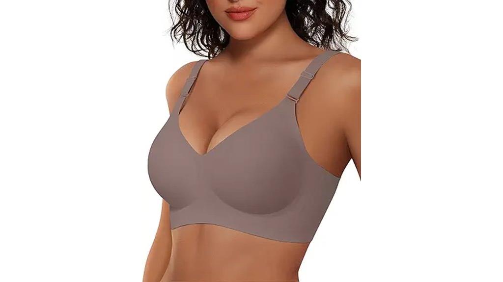 comfortable seamless support bras