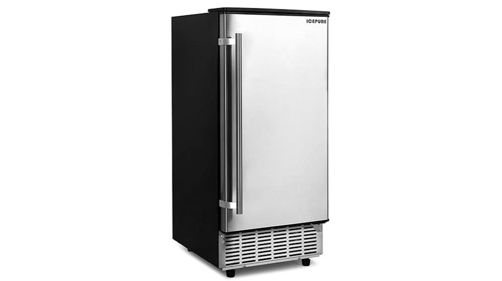 commercial ice maker features