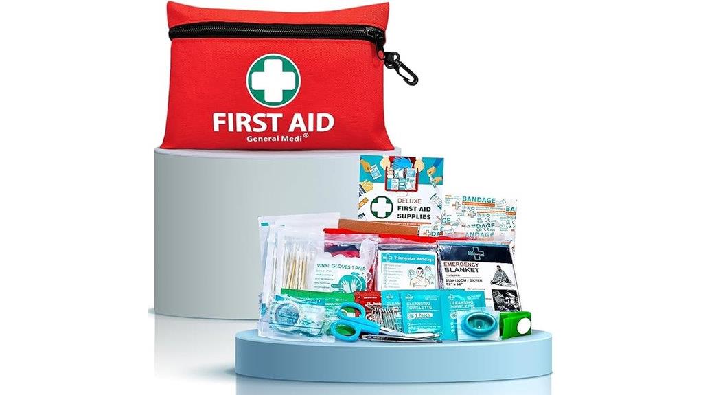 compact 110 piece first aid