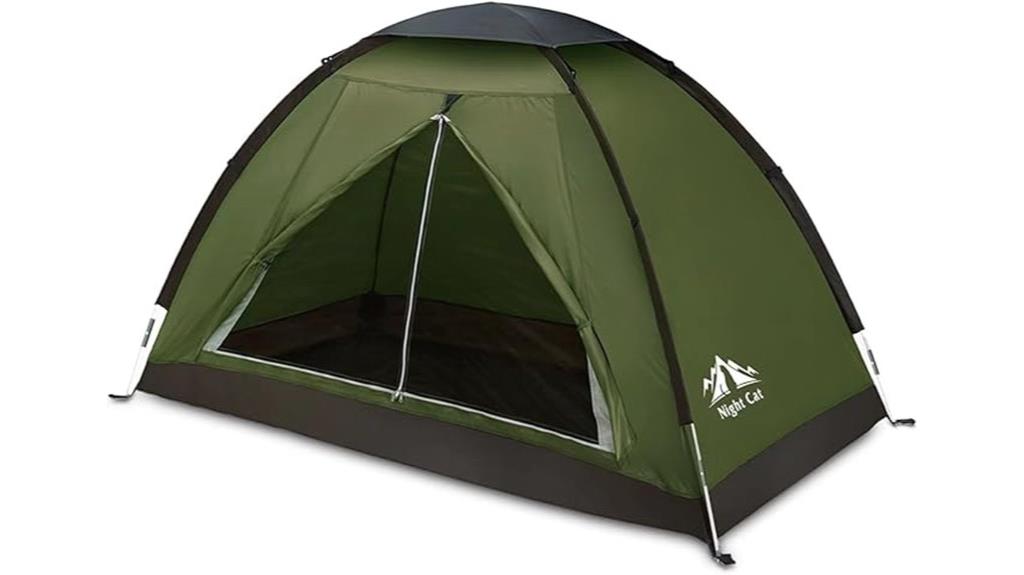 compact 1 2 person tent