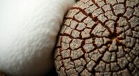 comparing puffball and earthball interiors