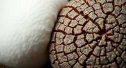 comparing puffball and earthball interiors