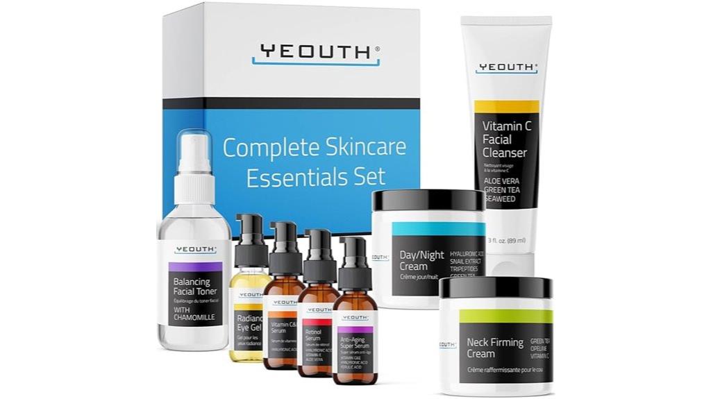 complete 8 piece skin care