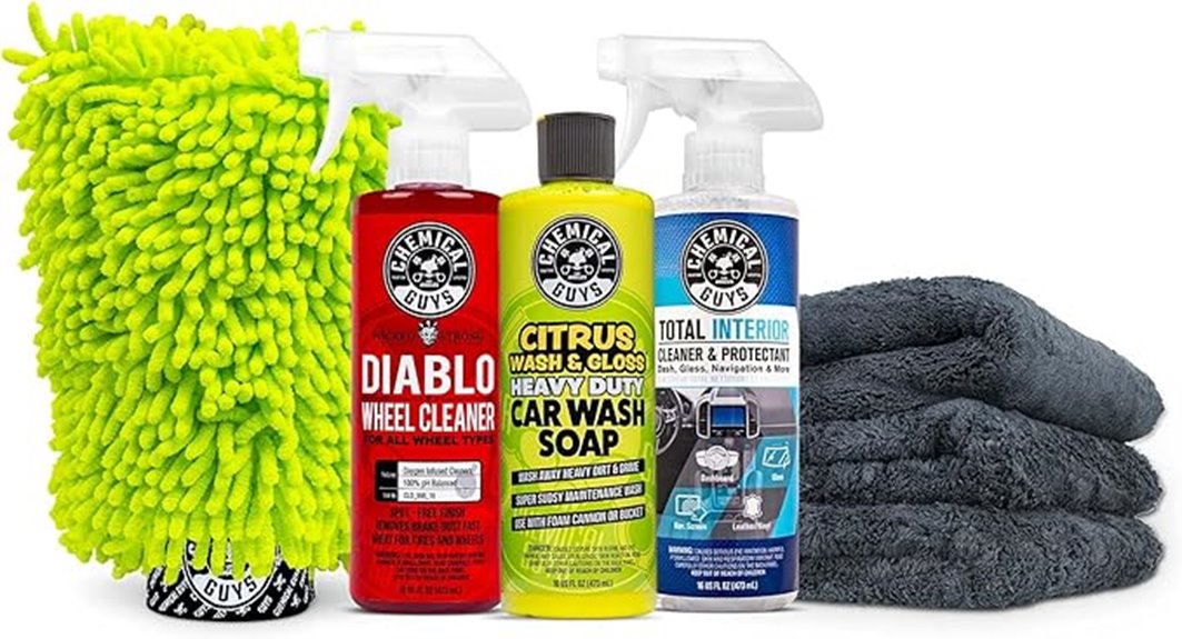 complete car cleaning kit