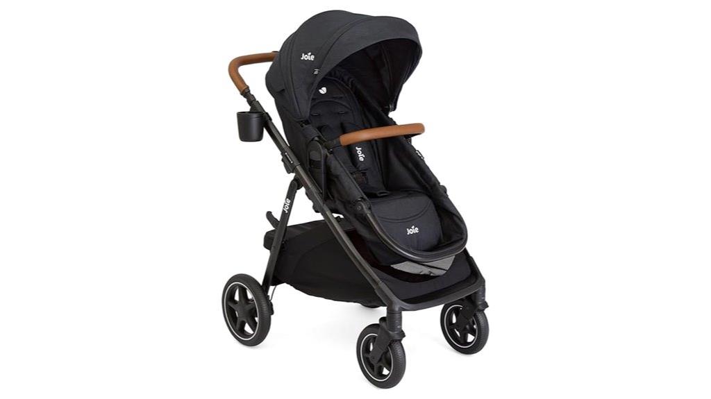 convertible lightweight one handed stroller