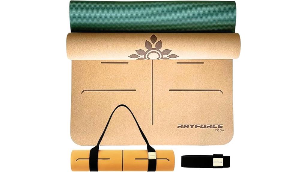 cork rubber non slip mat