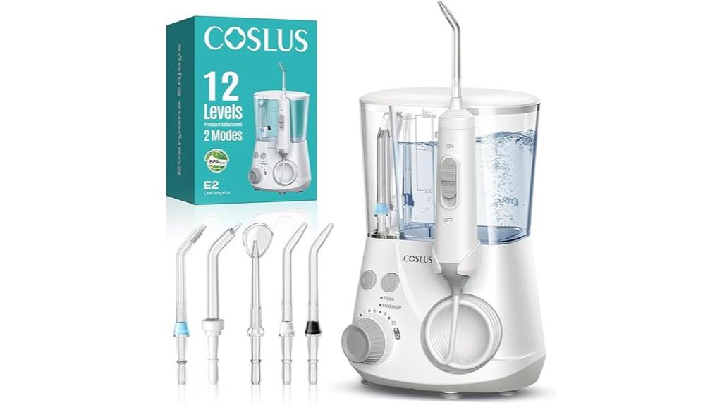 coslus electric water flosser