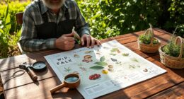 create a foraging calendar