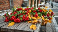 december urban foraging checklist