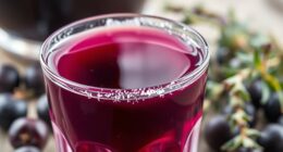 deep purple aromatic cordial