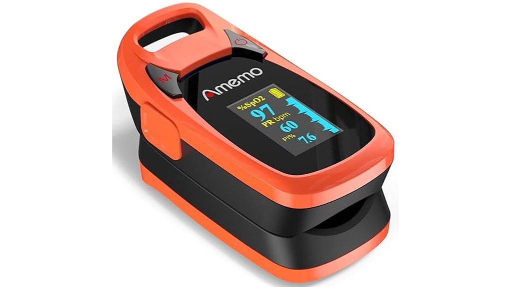 digital fingertip pulse oximeter