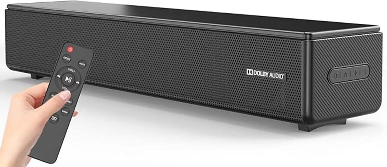 dolby digital bluetooth soundbar